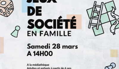 Après-midi jeux de société en famille