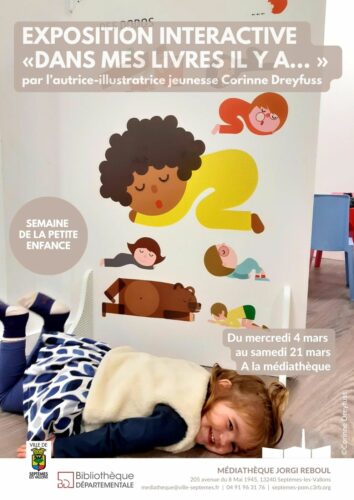 Expo interactive “Dans mes livres il y a…”