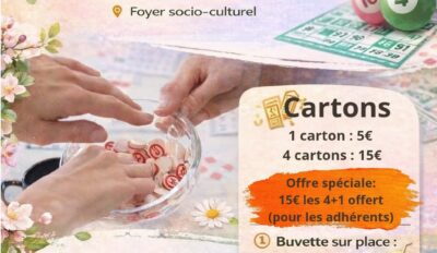 Loto de Printemps de la MJC des Peyrards/Mayans