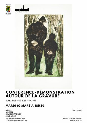 Conférence-démonstration autour de la gravure