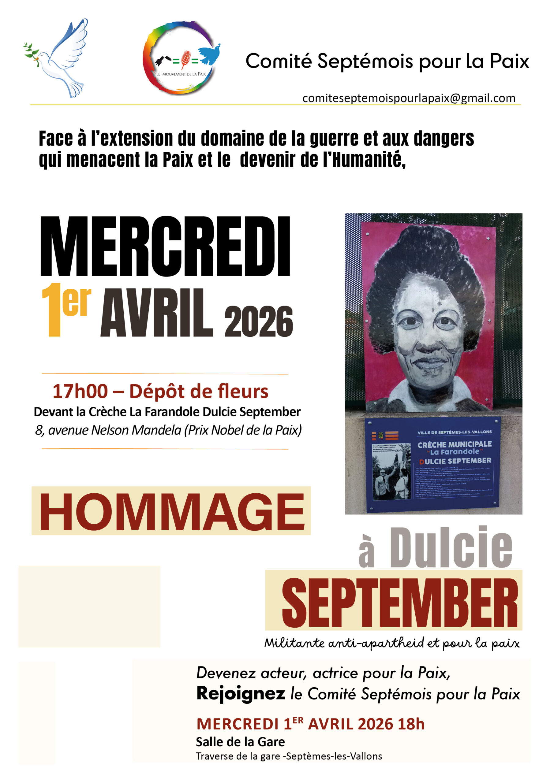 Hommage à Dulcie September