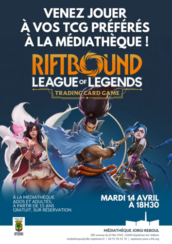 Venez jouer avec vos “Trading Card Game” préférés !