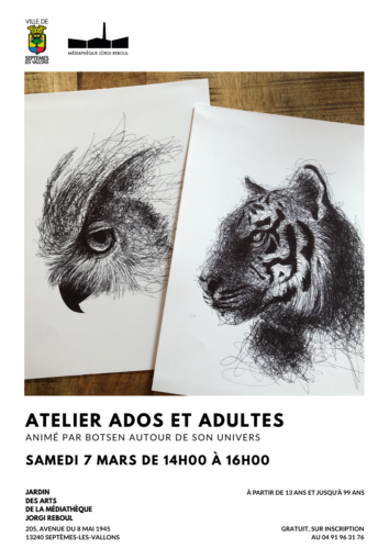 Atelier ados & adultes animé par Botsen