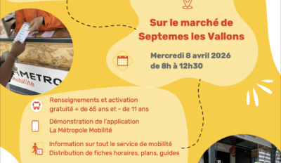 La boutique mobile de la Métropole vient sur le marché