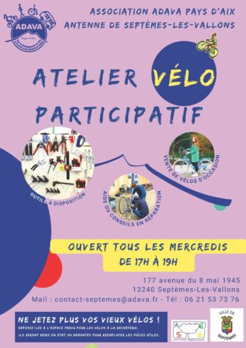 C&rsquo;est nouveau, l&rsquo;atelier vélo participatif