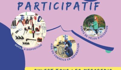 C&rsquo;est nouveau, l&rsquo;atelier vélo participatif