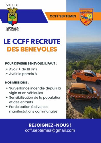 Le CCFF recherche des bénévoles