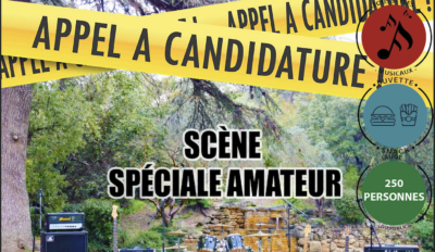 Appel à candidature pour la fête de la musique !