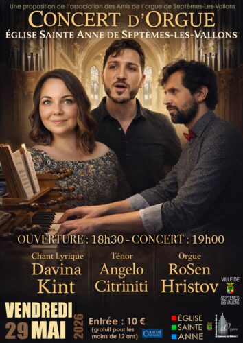 Concert d&rsquo;orgue