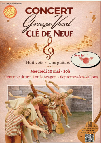 Concert du groupe vocal “Clé de neuf”