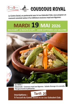 Repas convivial au Lou Galoubet