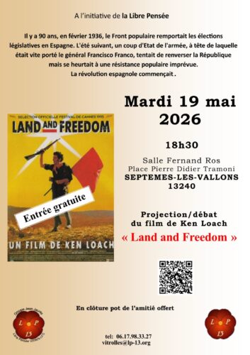 Projection “Land & Freedom”